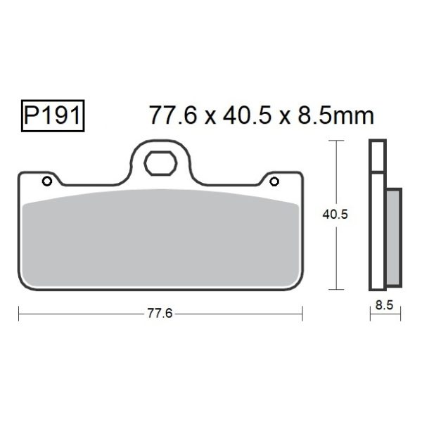 PASTILLAS DE FRENO BAIKOR P191KEVLAR