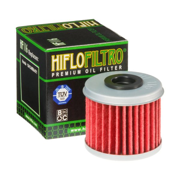 FILTRO DE ACEITE MOTO HIFLOFILTRO HF116