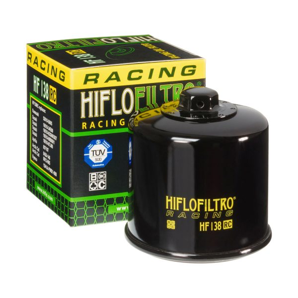 FILTRO DE ACEITE MOTO HIFLOFILTRO HF138RC