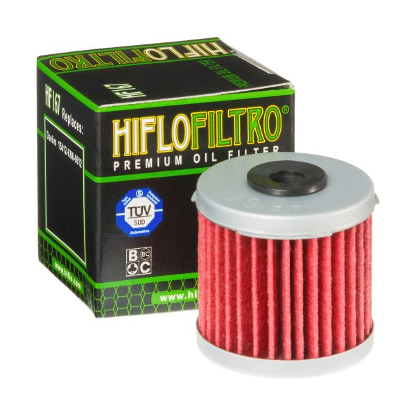 FILTRO DE ACEITE MOTO HIFLOFILTRO HF167