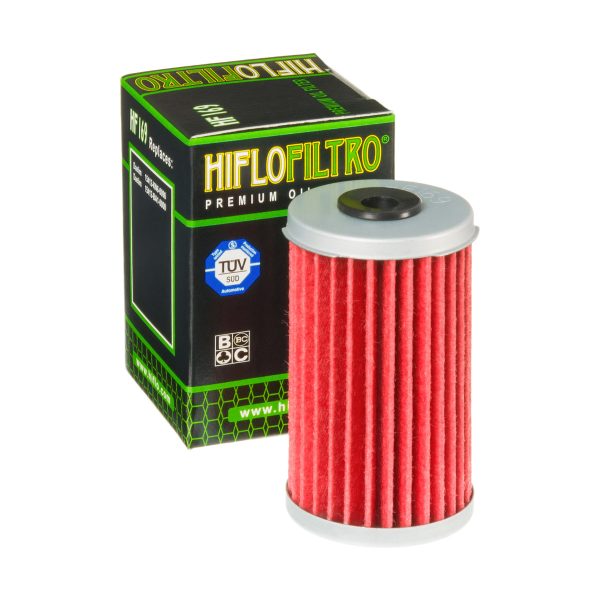 FILTRO DE ACEITE MOTO HIFLOFILTRO HF169