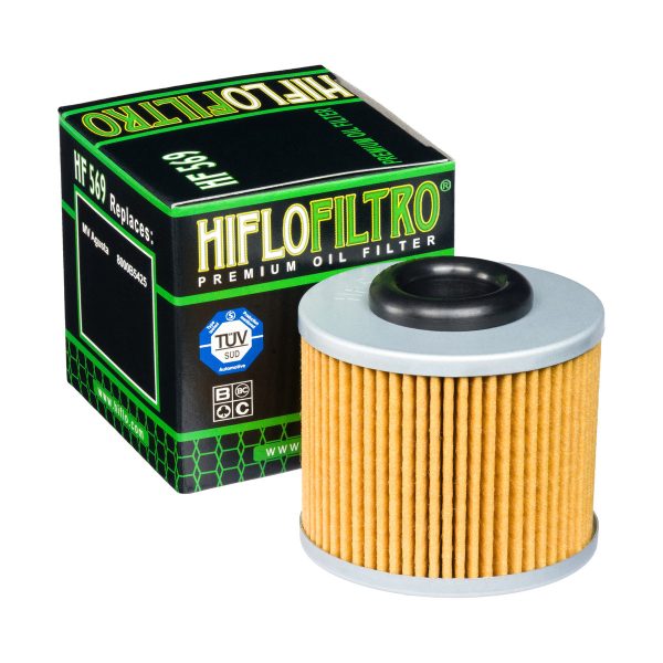 FILTRO DE ACEITE MOTO HIFLOFILTRO HF569