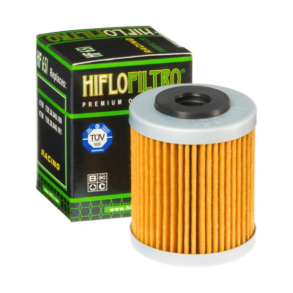 FILTRO DE ACEITE MOTO HIFLOFILTRO HF651