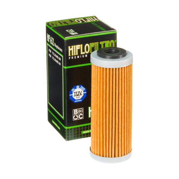 FILTRO DE ACEITE MOTO HIFLOFILTRO HF652