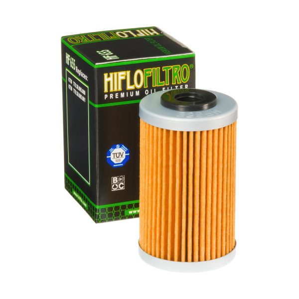 FILTRO DE ACEITE MOTO HIFLOFILTRO HF655