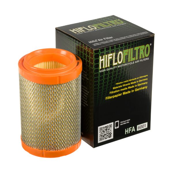 FILTRO AIRE MOTO HIFLOFILTRO HFA6001