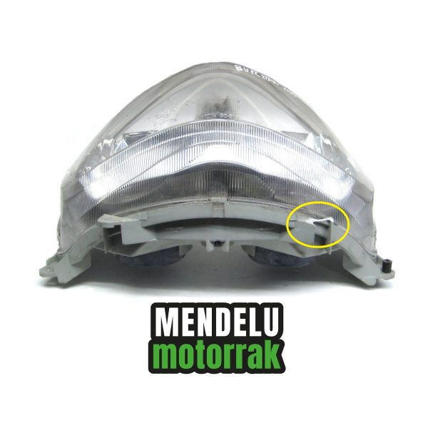 Faro, óptica delantera para Suzuki Burgman 200 / 125 2007-2012 (UH200 UH125). Ref: 35101-03H01-000 (3510103H01000) / TYC 90-5177