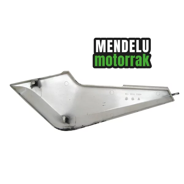 Carenado, tapa lateral derecha bajo asiento de BWM  K 100 RS 4V 1989-1992 (K100RS 16V). Ref: 4663 1455 726 (46631455726)