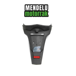 Guardabarros trasero, porta matricula, luz de matrícula de Kawasaki J125 J300 (SC125 SC300). Ref: 80105-ZZA6-E000 (35019-Y003-933)/ 80106-ZZA6-E000 (35019-Y004-933)/ A052134 FUAN-0027 W5W (23016-Y002