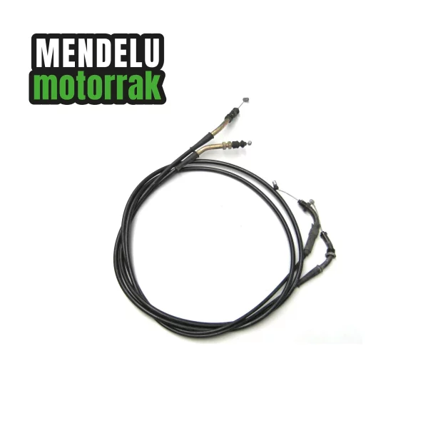 Pareja de cables del acelerador de Kawasaki J125 (SC125). Ref: 54012-Y006 / 54012Y007 (11-AAG3-E00 / 10-AAG3-E00 160321)