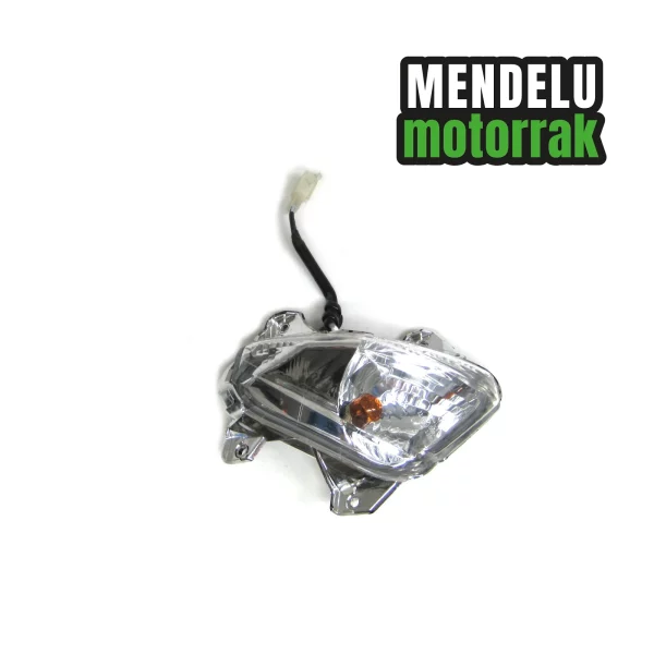 Intermitente delantero derecho de Kawasaki J125 J300 (SC125 SC300). Ref: 92-0441 ZZA6 / (23040-Y001) / (23008-Y009)