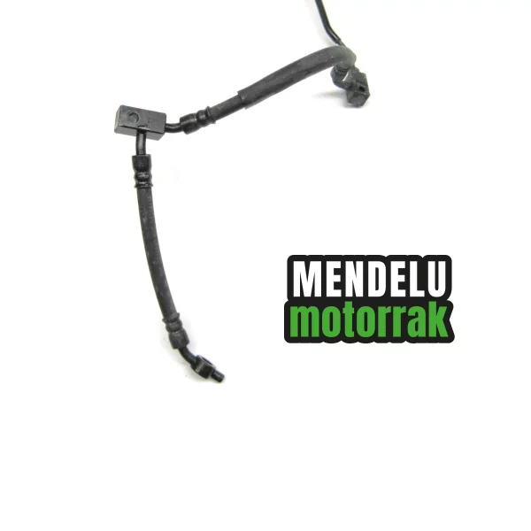 Conjunto latiguillos de freno delantero y trasero repartidor de frenada (válvula de retardo) y tuberías frenos de Honda SH 125 2013-2016 (SH125) NO ABS. Ref: 43311-K01-901 / 43320-K01-901 / 43313-K01-901 / 46300-KTW-901 / 43312-K01-900