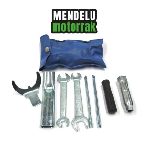 Bolsa, kit de herramientas de Honda SH 125 2013-2016 (SH125). Ref: 89215-KSV-J00 / 89216-GFC-950 / 89219-KSV-J00 / 99001-08120 / 99001-10140 / 99003-10000 / 99003-30000 / 99003-50000